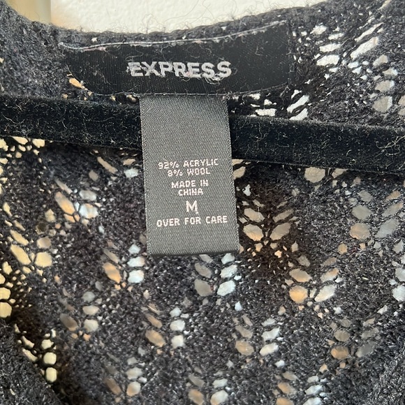 Express Black Sweater size M - Picture 2 of 3